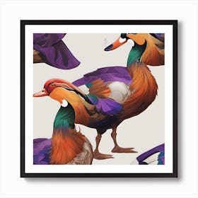 Ducks Art Print