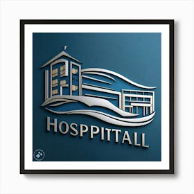 Hospital Logo Art Print