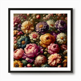 Flowers In A Vase Art Print