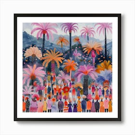 Palm Trees Art Print