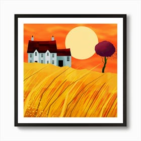 The Wheat Field Art Print