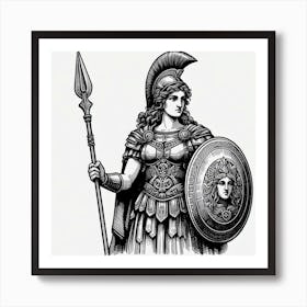 Athena Art Print