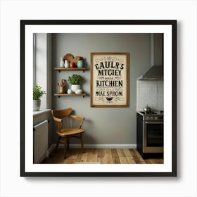 Caul'S Antique Kitchen Art Print