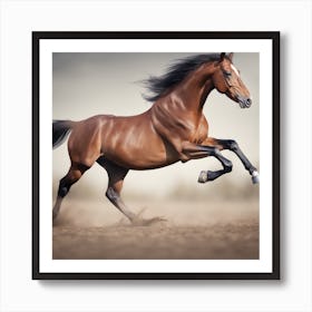 Galloping Horse 3 Art Print