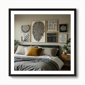 Default Bedroom Wall Art Decor 2 (40) Art Print