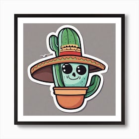 Mexican Cactus 67 Art Print