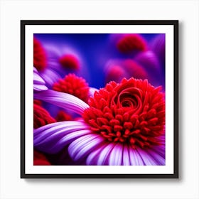 Flowerart8 Art Print