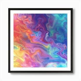 Abstract Painting 16 Art Print