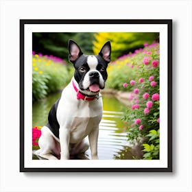 Boston Terrier 65 Art Print