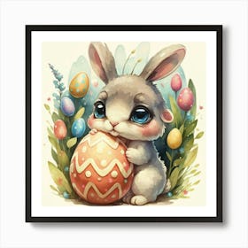 Easter Bunny 1 Art Print