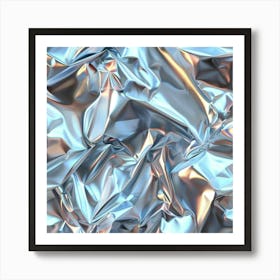 Metallic Foil Background Art Print