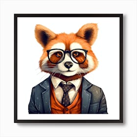 Red Panda 1 Art Print