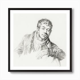 Portrait Of Louis Moritz, Jean Bernard Art Print