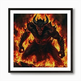 Demon In Flames 3 Poster