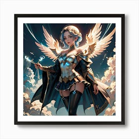 Angels Of The Sky Art Print