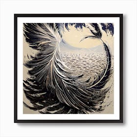 Feathers 6 Art Print