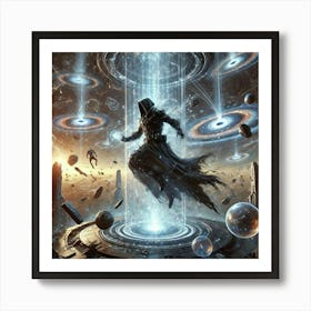 Voidmaster Shattered Realm Art Print