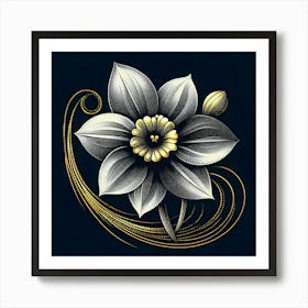 Daffodil 11 Art Print