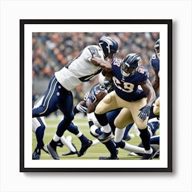 Seattle Seahawks Art Print