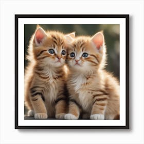 Cute Kittens Art Print