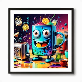 Monster Mug Art Print