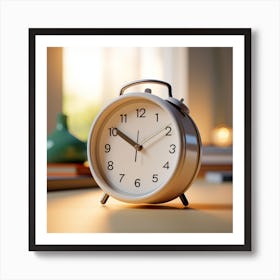 Alarm Clock Art Print