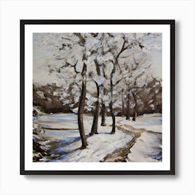 Winter Time Art Print