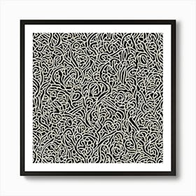 Abstract Grunge Metal Pattern 47 Art Print