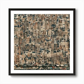 Cityscape Of Amsterdam Art Print