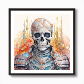Skeleton Warrior 1 Art Print