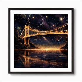 San Francisco Bay Bridge Art Print
