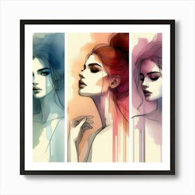 Watercolor Painting 30 Art Print