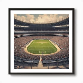 Stadium View In Day Poster