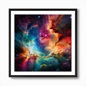 Nebula Art Print