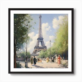 Eiffel Tower, Paris Art Print