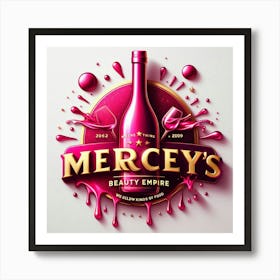 A nice logo 1 Art Print