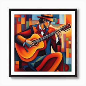 Acoustic Guitar 17 Art Print