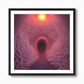 Entrance To Hell Art Print