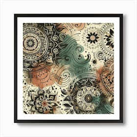 Mandala Art Print