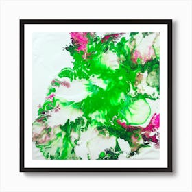 Fauna And Flora Square Art Print