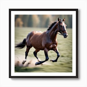 Galloping Horse 4 Art Print