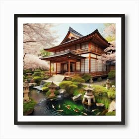 wood house Art Print