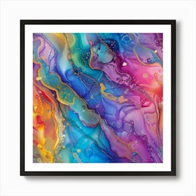 Abstract Painting 10 Art Print