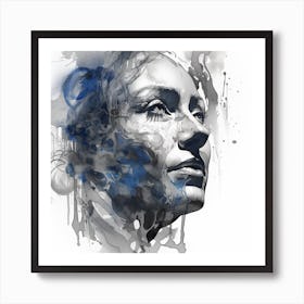 Portrait Of A Woman 7 Art Print