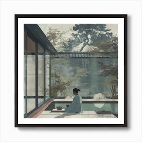 Japanese Garden 2 Art Print