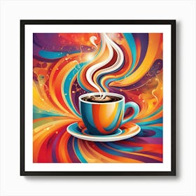 Coffee Cup 60 Art Print