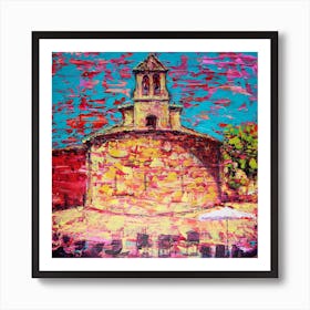 Church Of Salamanca Art Print