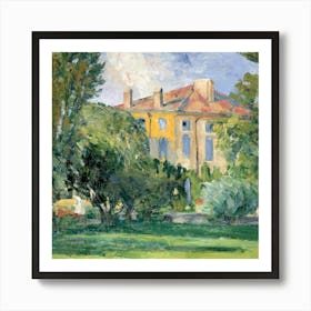 Claude Monet Oil Painting Landscape Illustration 2 Art Print