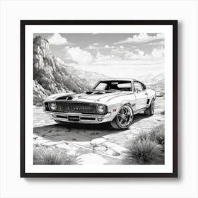 Ford Mustang 2 Poster