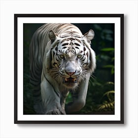 White Tiger 2 Art Print